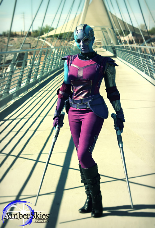 Nebula & Gamora from Guardians of the Galaxy Cosplay