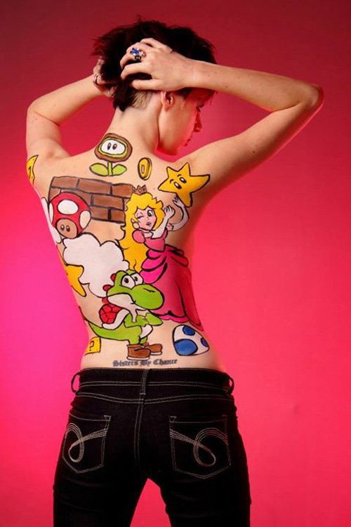 Nintendo Body Paint