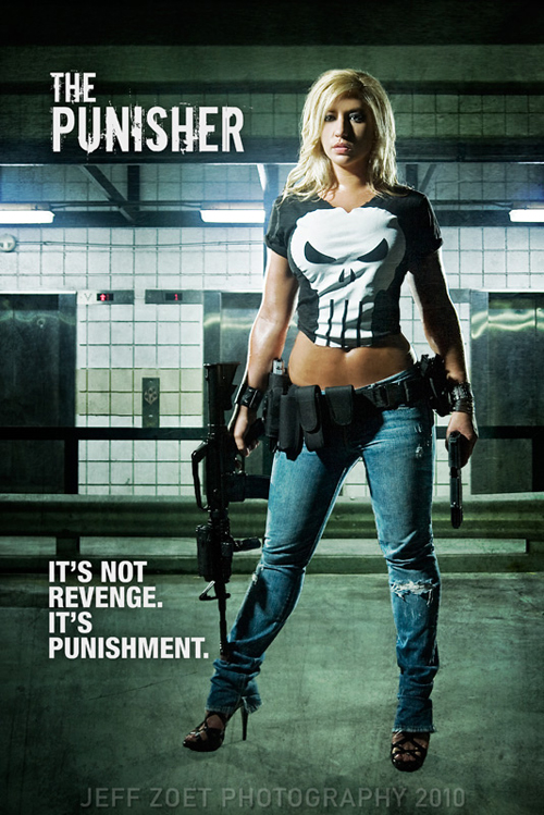 Female Punisher Cosplay