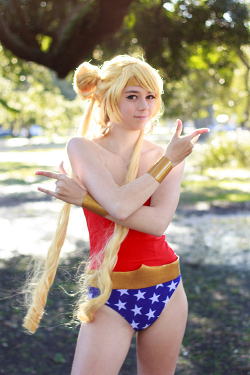 Sailor Wonder Woman Cosplay