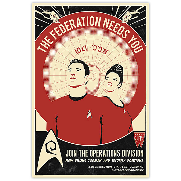 Star Trek Propaganda Prints