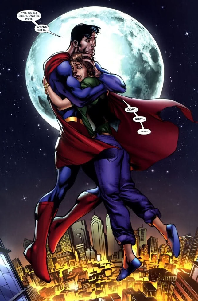 Superman Save a Suicidal Girl in Superman: Grounded