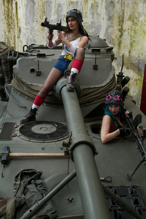 Tank Girl & Jet Girl Cosplay