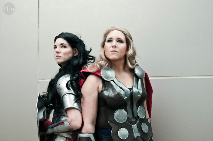 Lady Sif & Lady Thor Cosplay
