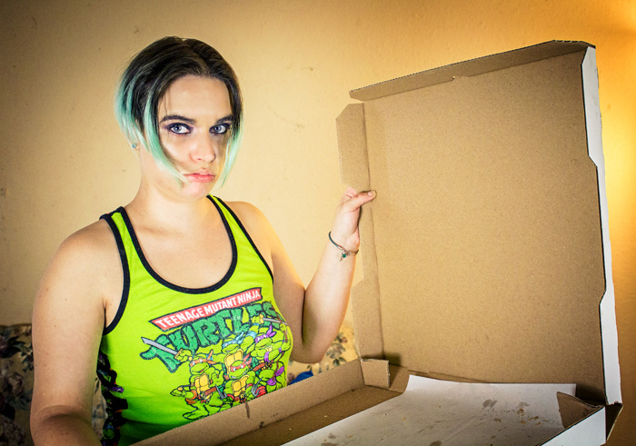 TMNT Fangirl Pizza Time Photoshoot