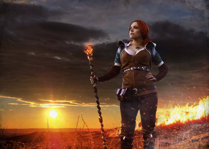 Triss Merigold from The Witcher 3 Cosplay