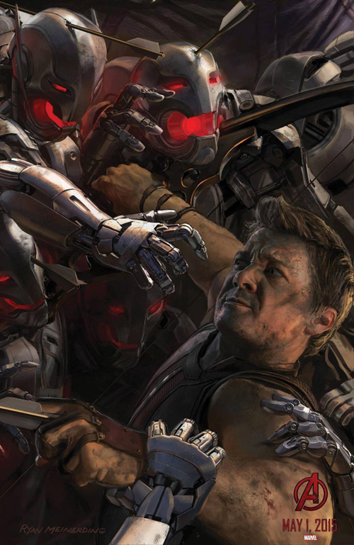 Avengers: Age of Ultron Concept Art Posters + First Ant-Man Poster