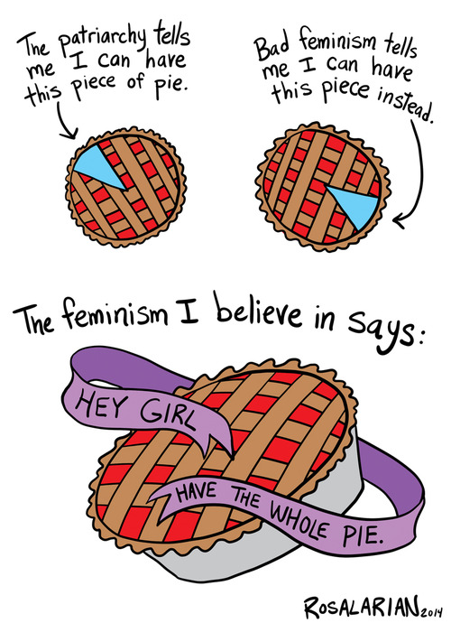 Feminism is Having a Wardrobe Malfunction Comic
