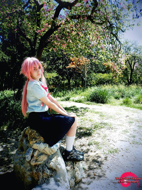Yuno from Future Diary Cosplays