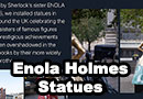 Enola Holmes Inspired Statues