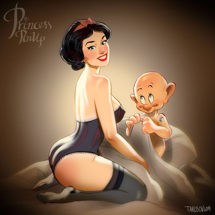 Sexy Disney Princess Pinups