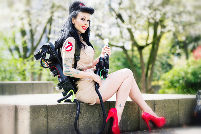 Ghostbuster Pinup Cosplay