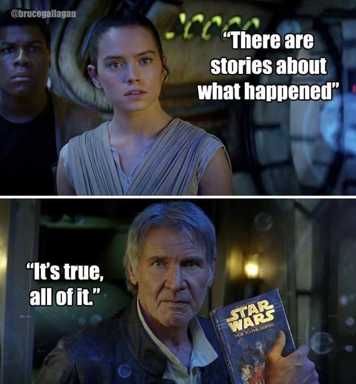 Han Solo Force Awakens Memes