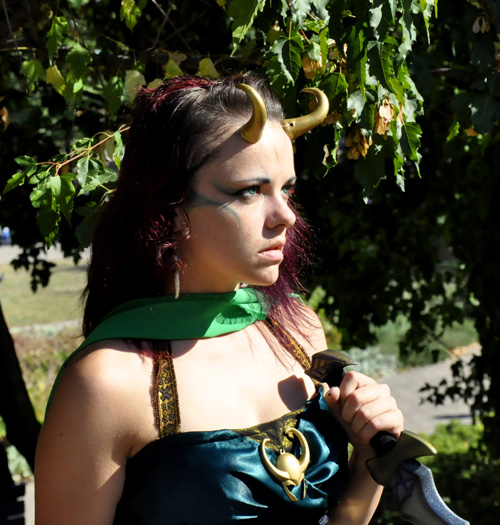 Priestess of Loki Cosplay