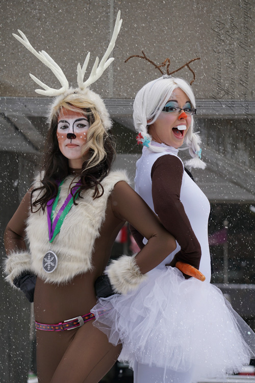 Olaf & Sven from Frozen Cosplay