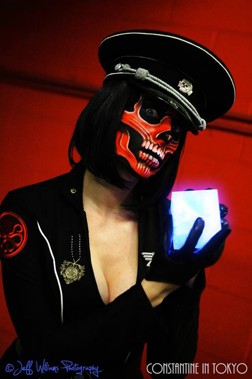 Lady Red Skull Cosplay