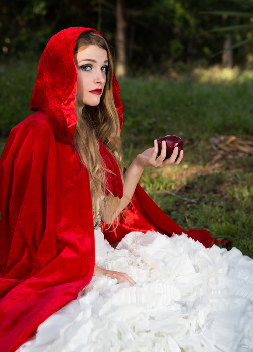 Red Riding Hood Bridal Shoot