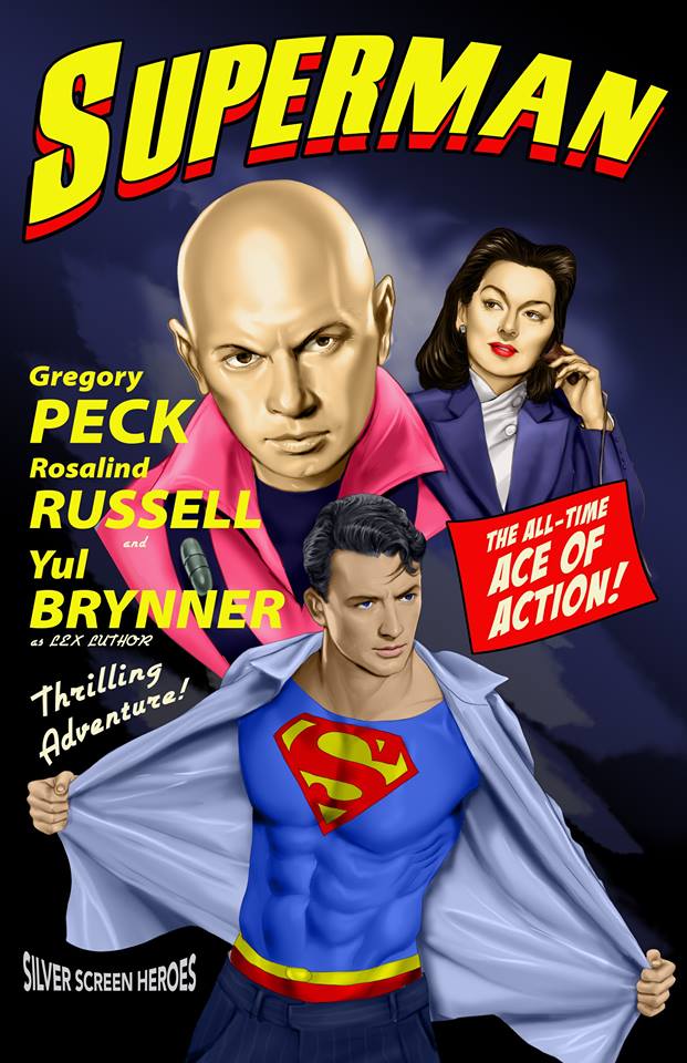 Silver Screen Heroes Reimagines Superhero Movies in Old Hollywood Style