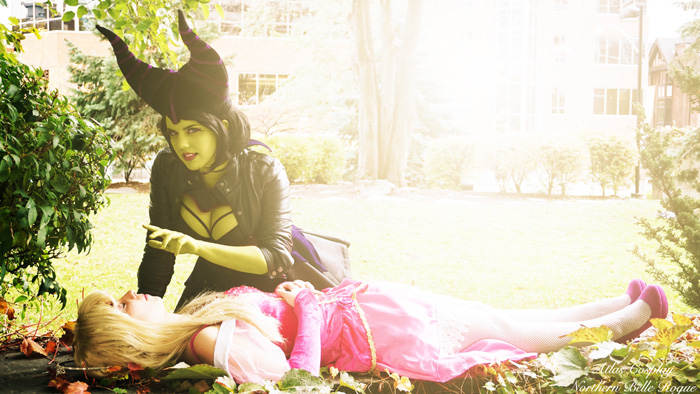 Aurora & Maleficent from Sleeping Beauty Cosplay