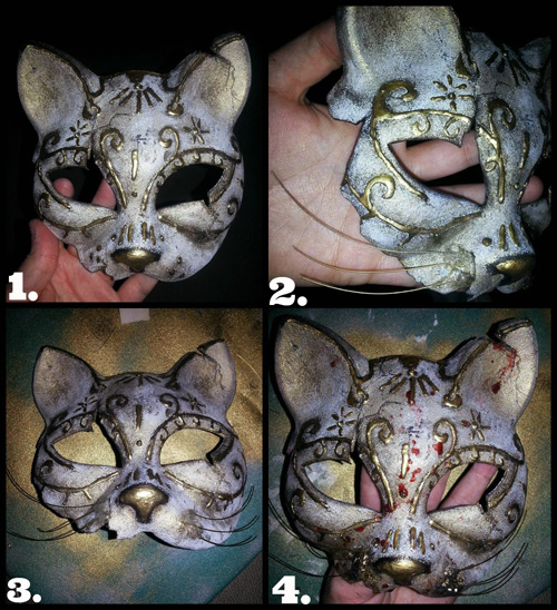 Kitty Splicer Mask from BioShock Tutorial