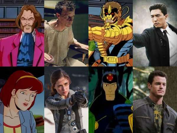 X-Men Characters Looks, Cartoon vs. Movie